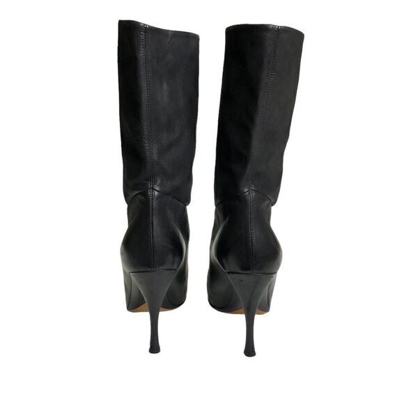 Tabitha Simmons Soft Leather Calf Boots Shoes 39 Black great condition - Picture 5 of 12